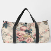 Baroque Bloom Floral Tapestry ダッフルバッグ (裏面)