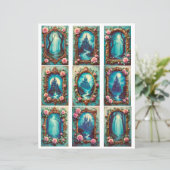 Baroque Castle Rose Frame Ephemera Cutouts (スタンド正面)