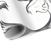 Baroque Flourish Wrapping Paper ラッピングペーパー (ロールコーナー)