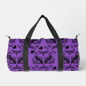 Baroque Gothic Pattern ダッフルバッグ (正面)