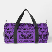 Baroque Gothic Pattern ダッフルバッグ (裏面)