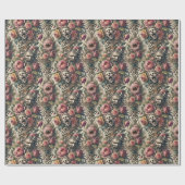 Baroque Hunger Pains – Gothic Victorian ラッピングペーパー (フラット)