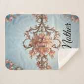 Baroque Rose  シェルパブランケット (正面(横))