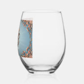 Baroque Rose   ステムなしワイングラス (左)