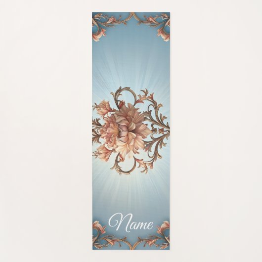 Baroque Rose ヨガマット (正面)