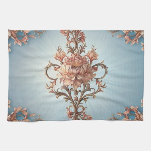 Baroque Rose  Elegance Kitchen Towels キッチンタオル (横)