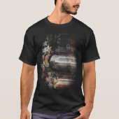 Baroque Still Life Cyber Glitch Tシャツ (正面)