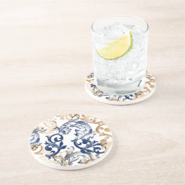 Baroque-Style Retro Classic Pattern  コースター