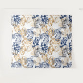 Baroque-Style Retro Classic Pattern  タペストリー (正面(横))