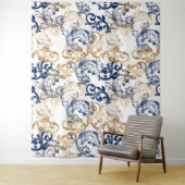 Baroque-Style Retro Classic Pattern  タペストリー (インサイチュ)