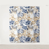 Baroque-Style Retro Classic Pattern  タペストリー (正面)