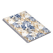 Baroque-Style Retro Classic Pattern  ノートブック (右側)