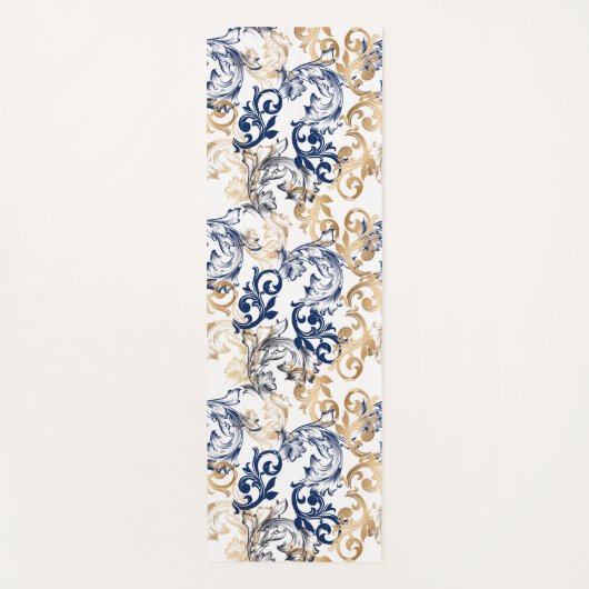 Baroque-Style Retro Classic Pattern  ヨガマット (正面)