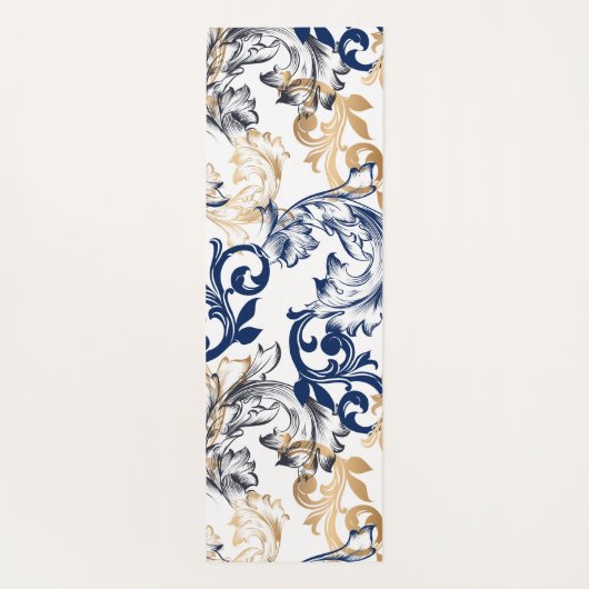 Baroque-Style Retro Classic Pattern  ヨガマット (裏面)