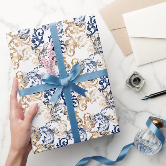 Baroque-Style Retro Classic Pattern  ラッピングペーパー (ギフト)