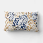 Baroque-Style Retro Classic Pattern  ランバークッション (正面)