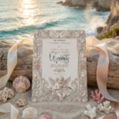 Baroque Swan & Cherub Wedding Invitation. 招待状