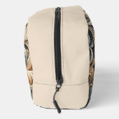 Baroque Swirl Pattern in Blue & Gold ドップキット (右)