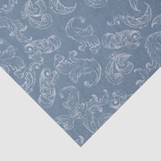 Baroque Vintage Damask Wedding 薄葉紙 (詳細)