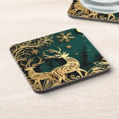 Baroque Winter Stags コースター (左側)