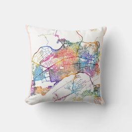 Barquisimeto Venezuela City Map クッション