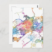 Barquisimeto Venezuela City Map ポストカード (正面/裏面)