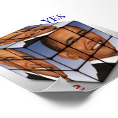 Barrack Obama Cube, YES We  Can ポスター (角)