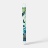 Barracuda Majesty 041124AREF103 - Watercolor iPhoneケース (左側面)