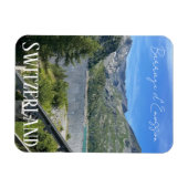 barrage d'emosson，スイス，ダム，山 マグネット (横)