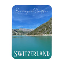 barrage d'emosson，スイス，ダム，山