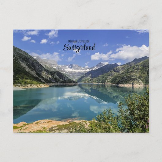 Barrage D'Emosson（スイス） ポストカード (正面)