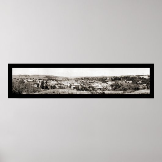 Barre VT Meadow写真1917 ポスター (正面)