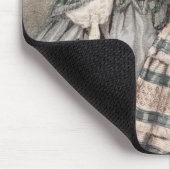 Barreau著刻まれる1858年の日の服 マウスパッド (コーナー)