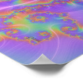 Barred Spiral (12" x 12")アートプリントポスター ポスター (角)