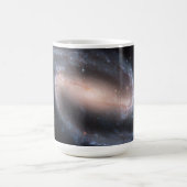 Barred Spiral Galaxy NGC 1300. Original from NASA モーフィングマグカップ (中央)