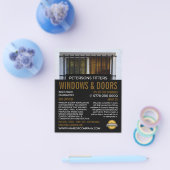 Barred Window, Window & Door Fitter Company チラシ (シングル)