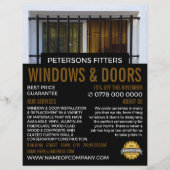 Barred Window, Window & Door Fitter Company チラシ (正面)