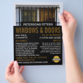 Barred Window, Window & Door Fitter Company チラシ (手)