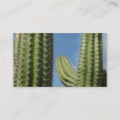 Barrel Cactus I Desert Photo 名刺 (裏面)