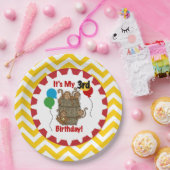 Barrel of Monkeys 3rd誕生日紙プレート ペーパープレート (パーティー)