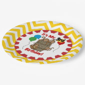 Barrel of Monkeys 3rd誕生日紙プレート ペーパープレート (アングル)