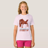Barrel Racing_私がシャツを作る事だ Tシャツ (正面フル)