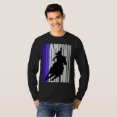 Barrel Racing Champion Horse Riding Cowgirls Rides Tシャツ (正面フル)