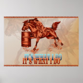Barrel Racing_It's I do – ポスター (正面)