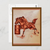 Barrel Racing_Post Card ポストカード (正面/裏面)