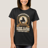Barrel Racing Requires Balls  Rodeo Barrel Racing Tシャツ (正面)
