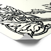 Barrett Browning – ポルトガル語のSonnets 43 ポスター (角)