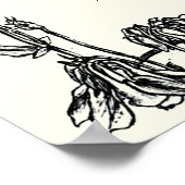 Barrett Browning – ポルトガル語のSonnets 43 ポスター (角)