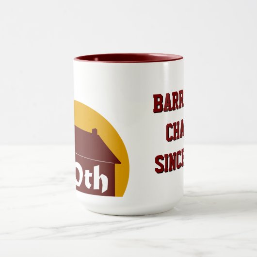 Barrett's Chapel 150th Anniversary Coffee Mug マグカップ (中央)