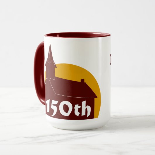 Barrett's Chapel 150th Anniversary Coffee Mug マグカップ (正面左)
